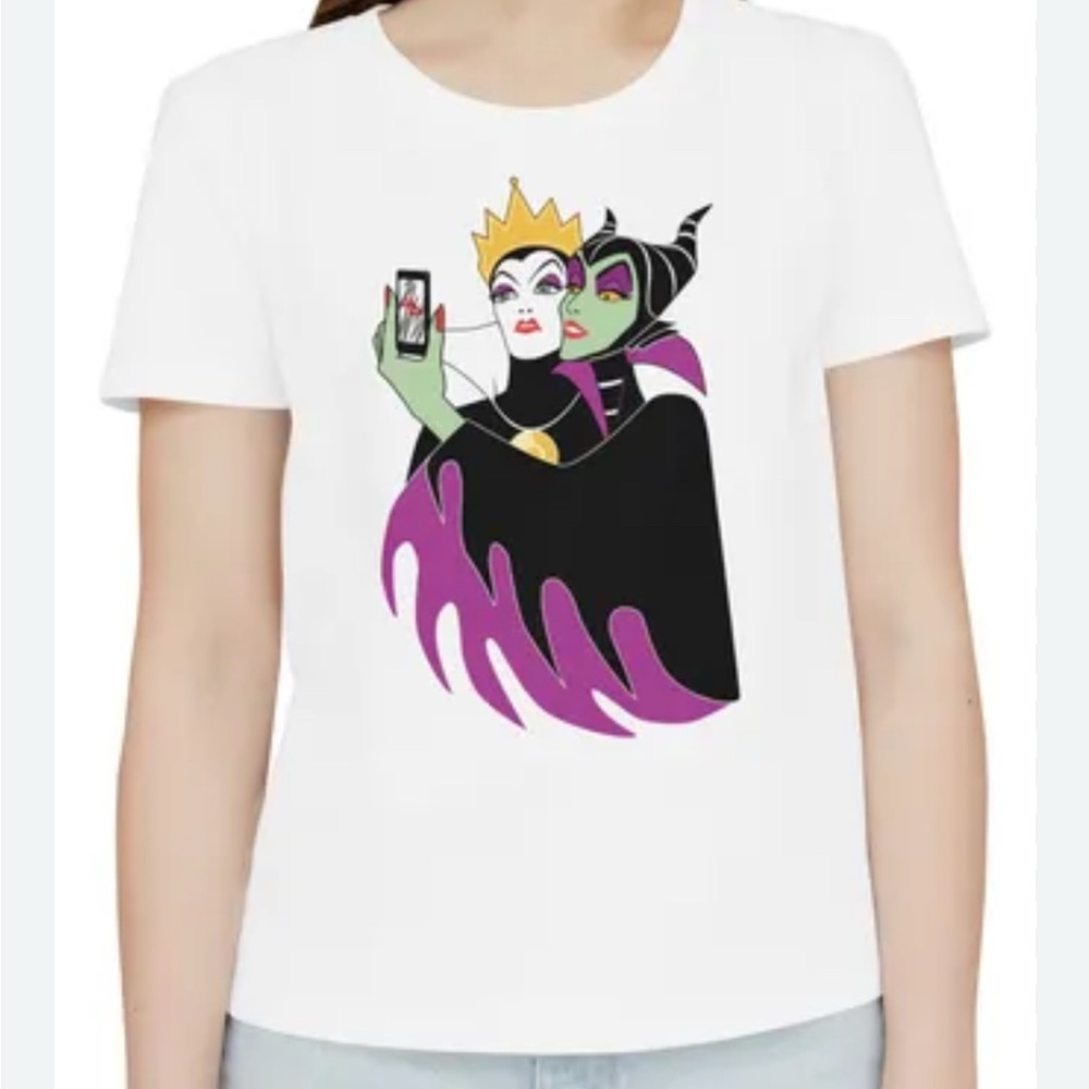 Evil Queen and Maleficent Selfie Tee